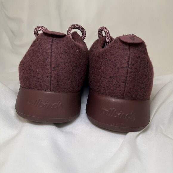 Allbirds Women's Merino Wool Runners Shoes Sneakers Red Maroon Size 6 - Picture 7 of 12